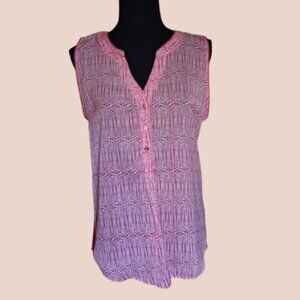 Hanna & Gracie Sleeveless Blouse – Women’s Size M